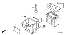 CH80 Аккумулятор