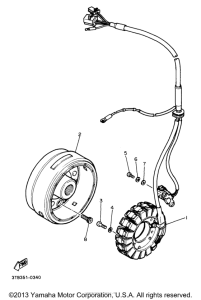 XT600EB Генератор