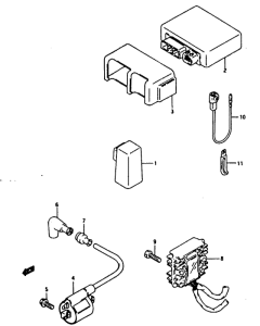 RG125 Equipo electrico