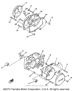 QT50 Картер двигателя