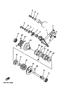 YZ125 YZ125G Корпус / кузов компл governor