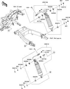 VN1700 Подвеска  /  амортизатор