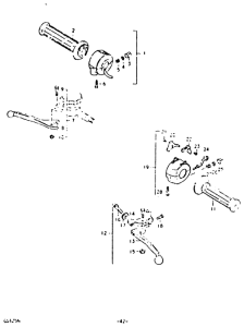 GS425 Рулевой переключатель