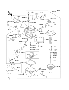 BN125 Carburetor assy