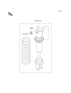 KX65 Амортизатор