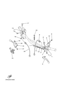 TW125 Interruptor de manillar&palanc