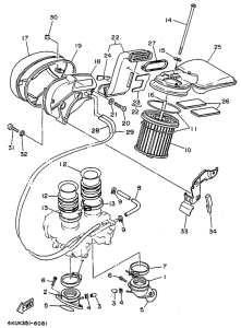 XV500 Впускная система