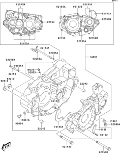  Картер двигателя