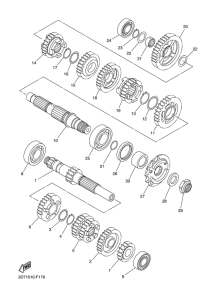 WR250X Трансмиссия