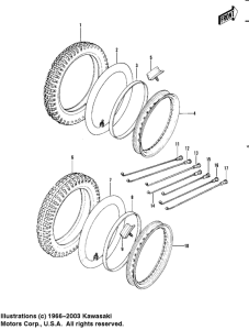 KDX450 Колеса,покрышки