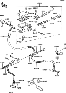 Z550 Главный тормозной цилиндр