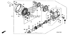 VT750CA Редуктор