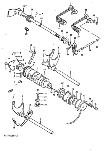 GSX1100 Переключение передач