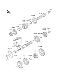 KX100 Трансмиссия