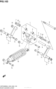 VZR1800BZ Rear Cushion Lever (Vzr1800Bzl4 E28)