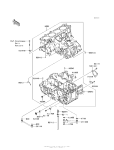 ZG1400 Картер двигателя