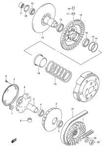 AN400 Трансмиссия