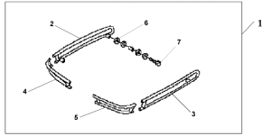 GL1800 (ABS) Saddlebag guard p