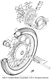 CS3B Переднее колесо
