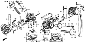 ST1100 Детали карбюратора