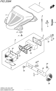 VZ800 Задний фонарь