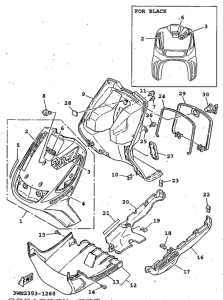 CR50Z Ветровое стекло
