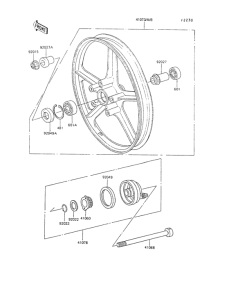 AR80-II Переднее колесо