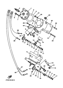 TZ250 Головка цилиндров