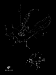 YN50 Support & repose pied