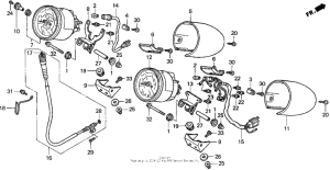 GL1500CT Приборы