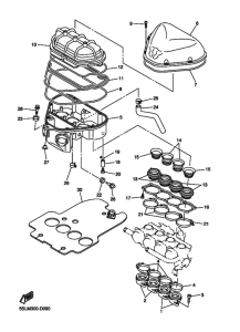 YZF-R6R Brktthermistor