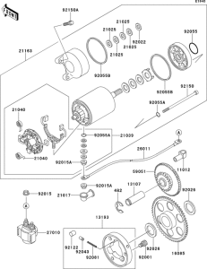 ZL600 Стартер