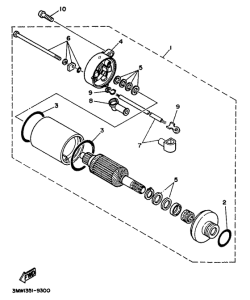 SR125 Стартер