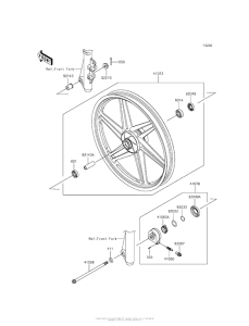 AN112 Переднее колесо