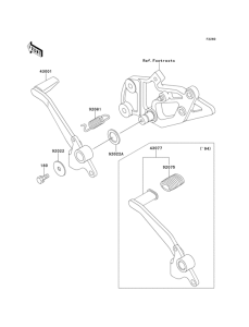  Педаль тормоза