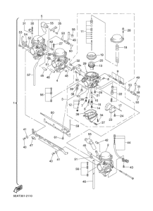 XJR1300 Карбюратор