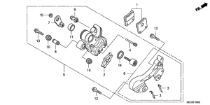 NSA700 Стояночный тормоз