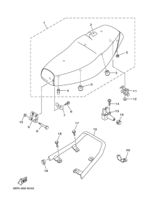 T105SE Сиденье