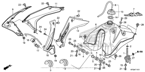  Топливный бак