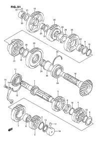 GSX1100 Трансмиссия