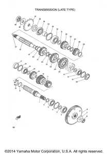 YDS2 Transmission late type