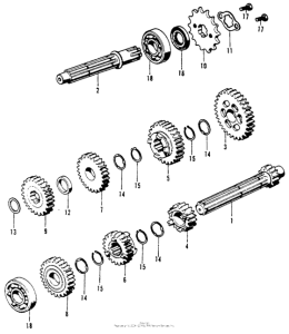 CT70 Трансмиссия