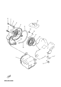 YN100 Air shroud. fan