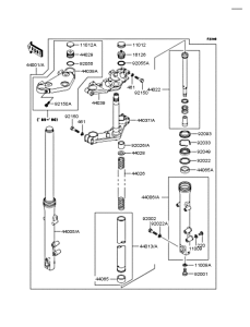 ZL400 Передняя вилка