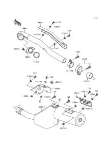 KL650 Глушитель