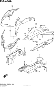 GSX-R1000 Air Intake Pipe (Ysf)