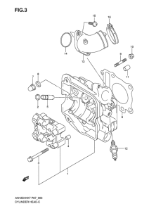 AN125 Головка цилиндров