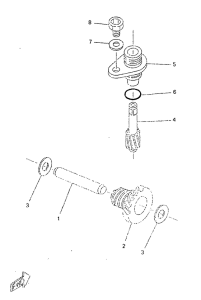 TZR50 Тахометр