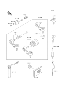  Замок зажигания