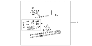 CBF600S (ABS) Mc navi bracket cbf600s